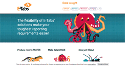 Desktop Screenshot of e-tabs.com
