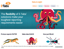 Tablet Screenshot of e-tabs.com